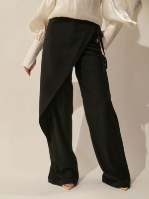 PANTALONI ACCESORIZATI NEGRI