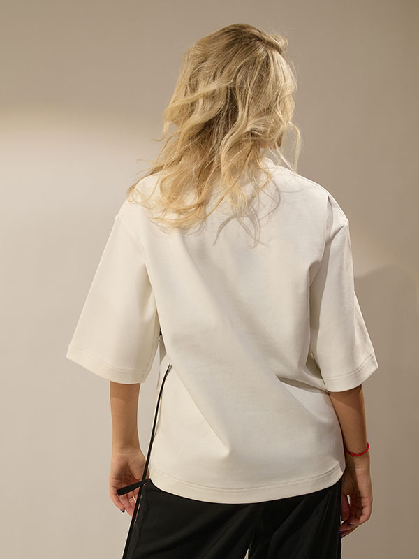 TRICOU CU IMITATIE DE BRALLETA - imagine 5