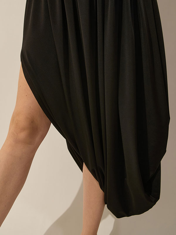 ROCHIE DRAPATA NEAGRA - imagine 5