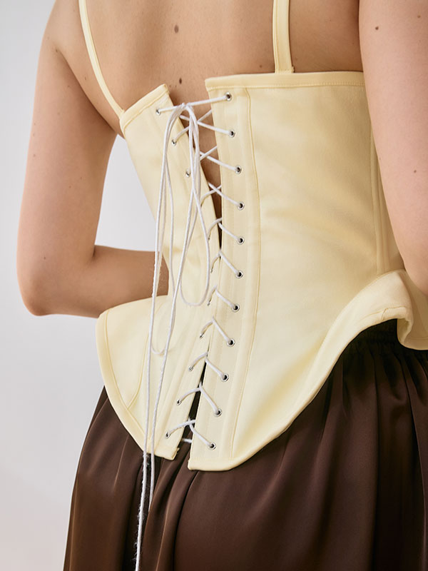 CORSET BASCA CU CUPA LEMON - imagine 6