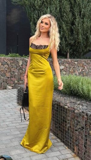 ROCHIE ATLAS OLIVE CU INSERTIE DANTELA